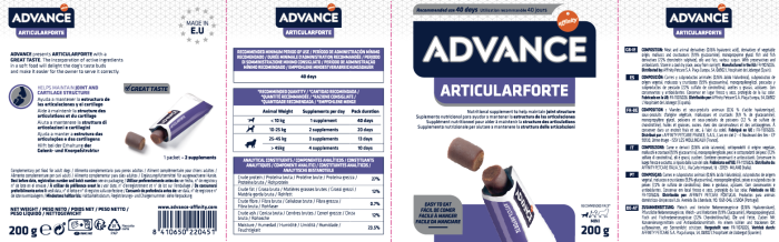 Suplimente Advance Veterinary Diets - ArticularForte mini [3]