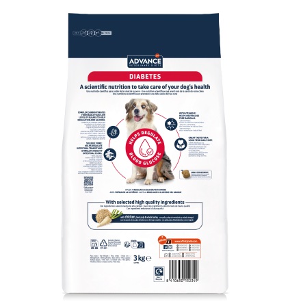Advance Câine Diabetes Colitis - Dieta pentru diabet 3 Kg [1]