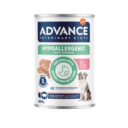 Câini - Advance Câine Hipoalergenic  - Dietă hipoalergenică  MED-MAX PORC 400 g