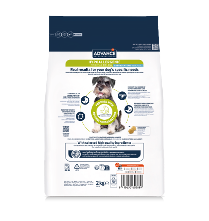 Advance Câine Hipoalergenic Mini - Dietă hipoalergenică 2 Kg [1]
