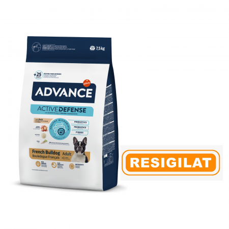 Capete de stoc - Advance Câine - În limita stocului - Bulldog Francez cu rață și orez 7,5 Kg