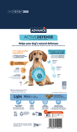 Advance Câine - Mini Light 3 Kg [1]