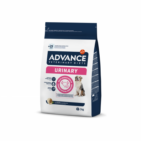 Hrană pentru câini - Advance Câine Urinary - Dieta pentru  problemele tractului urinar 3 kg