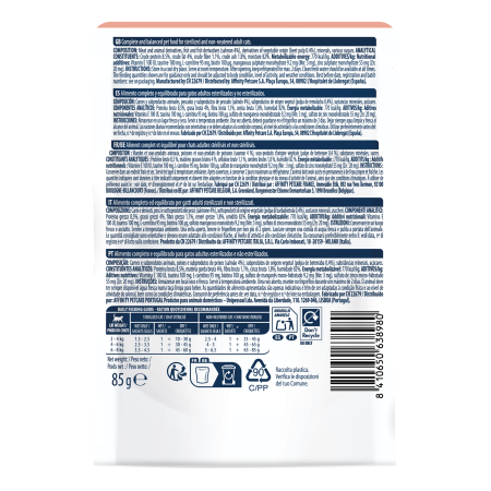 ADVANCE CAT WET DELICATESSEN SOMON 85GR (24BUC/BAX) [1]