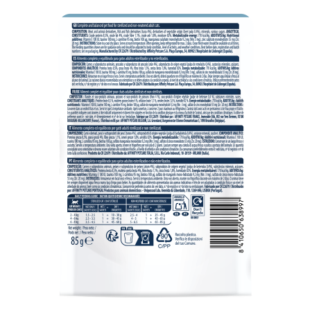 ADVANCE CAT WET DELICATESSEN TON 85GR (24BUC/BAX) [1]