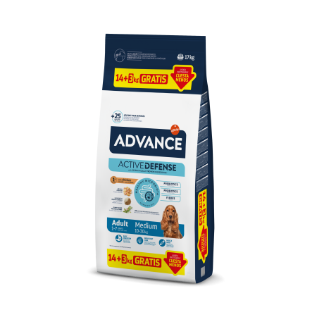 Import - ADVANCE DOG MEDIUM ADULT 14+3 KG