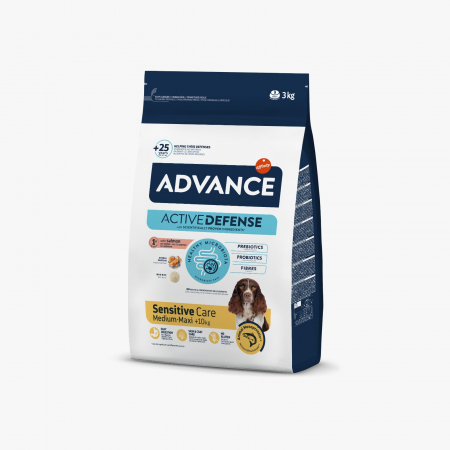 Câini - Advance Câine – Sensitive cu Somon și orez 3 kg