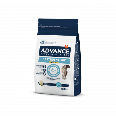 Advance Pisici - Advance Pisică Gastroenteric Sensitive - Dietă pentru problemele gastroenterice 1,5 Kg