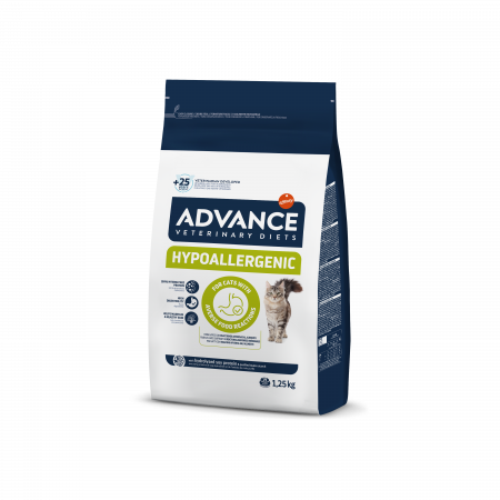 Diete veterinare Pisici - Advance Veterinary Diets Pisică -  Hipoalergenic 1.25 kg