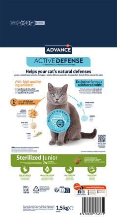 Advance Pisică - Sterilizat Junior 1,5 Kg [1]