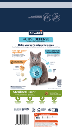 Advance Pisică - Sterilizat Junior 10 kg [1]