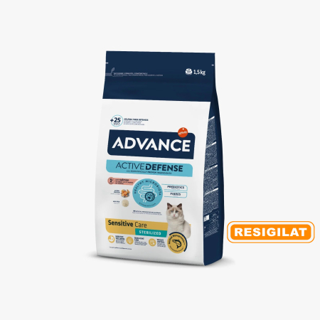 Pisici - ADVANCE CAT STERIL. SOMON SENSITIVE 1.5 KG