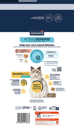 Advance Pisică - Sterilizat Sensitive cu Somon și orez 10 kg [1]