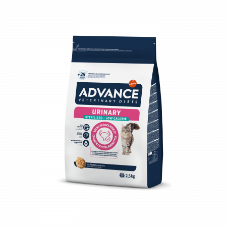 Advance Pisici - Advance Pisică - Urinary Sterilized Low Calorie 2,5 Kg