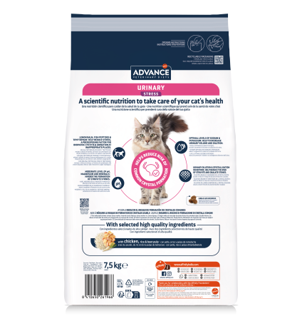 Advance Pisică - Urinary Stress 7,5 kg [1]