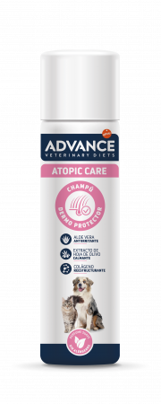 Igienă & Îngrijire Pisici - Advance – Șampon Advance Atopic Derma Care, pentru câini și pisici, 300 ml