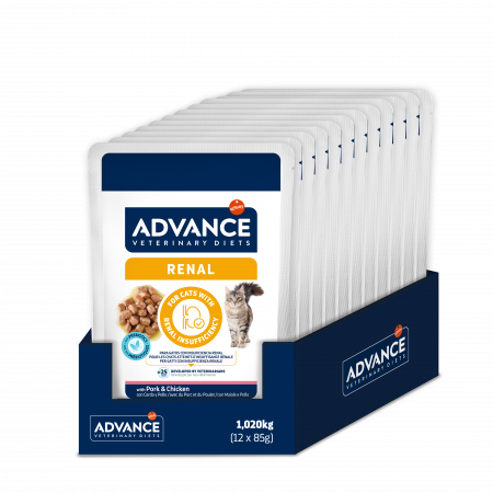 Diete veterinare Pisici - Advance Veterinary Diets Cat Wet – Renal