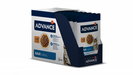 Pisici - Advance Wet Adult – Cu Pui