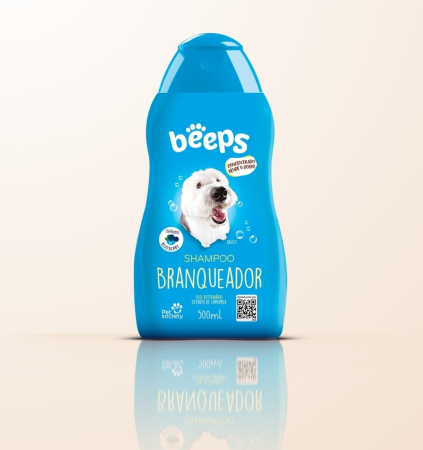 Câini - Beeps - Șampon pentru Blană albă – câine 502 ml