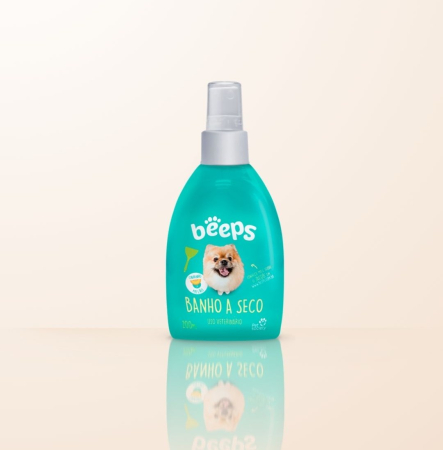 Câini - Beeps – Spray pentru spălare uscată – câine și pisică 200 ML