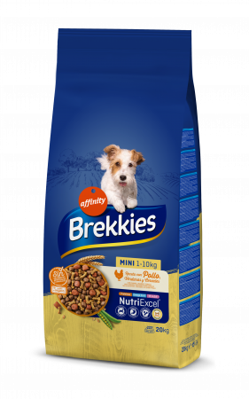 Hrană pentru câini - Brekkies - Adult Mini cu Pui, legume și cereale 20 kg