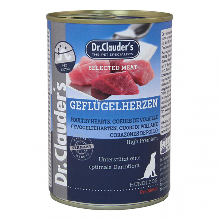 Dr. Clauder`s - Selected Meat - Inimi de pui 400g [1]