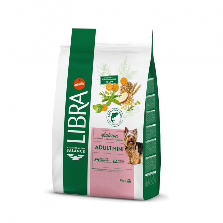 Câini - Libra – Câine Mini Adult cu Somon 8 kg