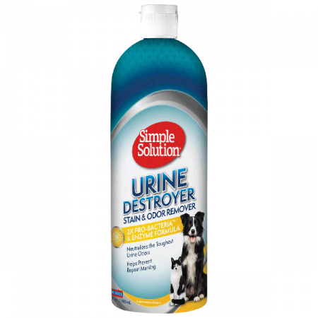 Igienă & Îngrijire Câini - Simple Solution - Distrugătorul de urină – soluție anti pete și mirosuri - 1000 ml