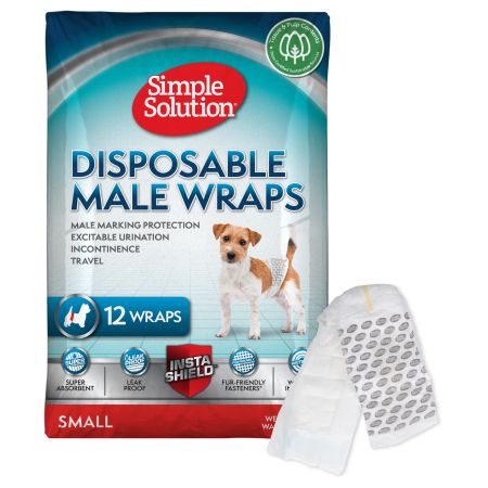 Scutece & Covorașe - Simple Solution - Scutece masculi talie mica