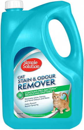 Igienă & Îngrijire Pisici - Simple Solution – Soluție anti pete și mirosuri pentru pisici 4 l