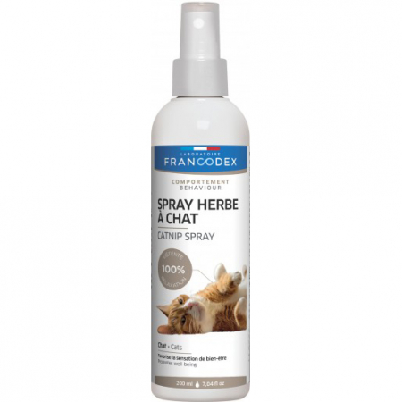 Pisici - Spray Relaxare cu Catnip – pentru pisici
