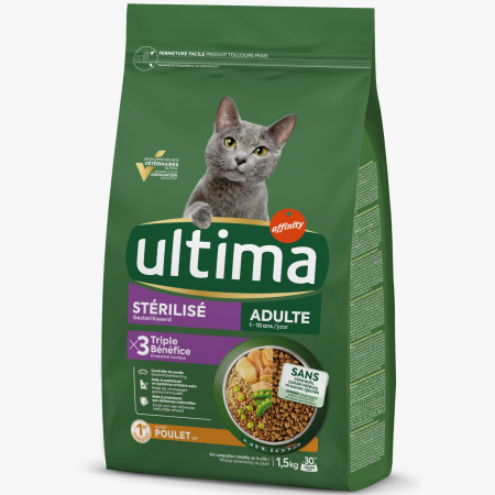 Import - Ultima Cat Sterilized Pui 1.5 KG