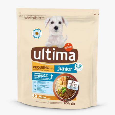 Câini - Ultima - Mini Junior cu Carne de Pui 800 g