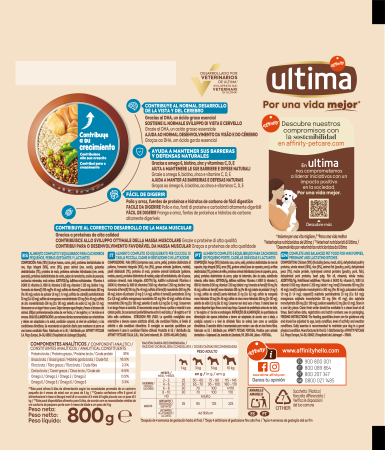 Ultima - Mini Junior cu Carne de Pui 800 g [2]