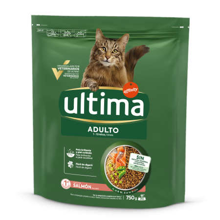 Brand Pisici - Ultima - Pisică Adultă cu Somon 750 g