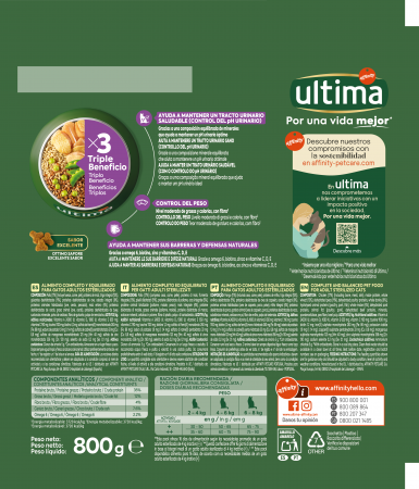 Ultima - Pisică Adultă Sterilizată cu Carne de Pui 800g [1]