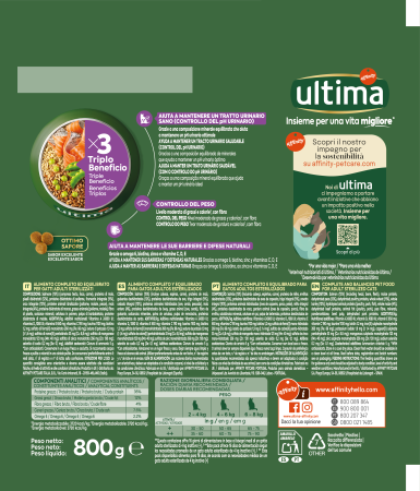 Ultima - Pisică Adultă Sterilizată cu Somon 800g [1]