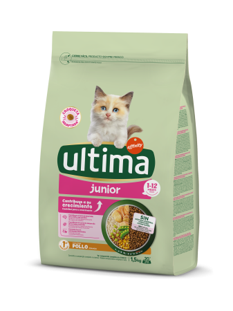 Import - Ultima - Pisică Junior cu Carne de Pui 1,5 kg