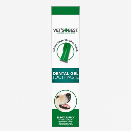Igienă dentară - Vet`s Best – Gel Dentar pentru câini 100G
