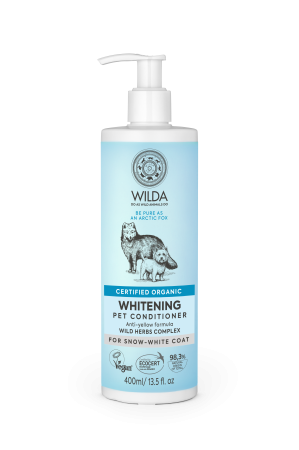 Import - Wilda Siberica – Balsam pentru Blană albă – câine și pisică  400 ml