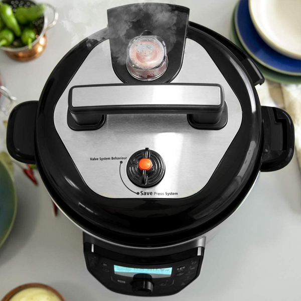 Multicooker cu gatire la presiune Cecotec GM H, 1000 W, 6 L, 19 de programe, Vas antiadeziv detasabil [5]