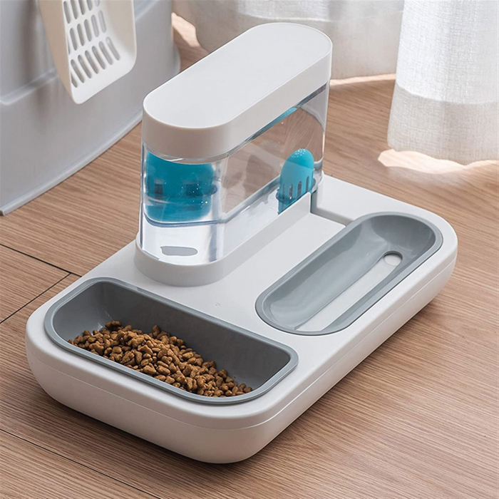 Bol hranitor adapator automat hranire animale de companie - 1500 ml [2]