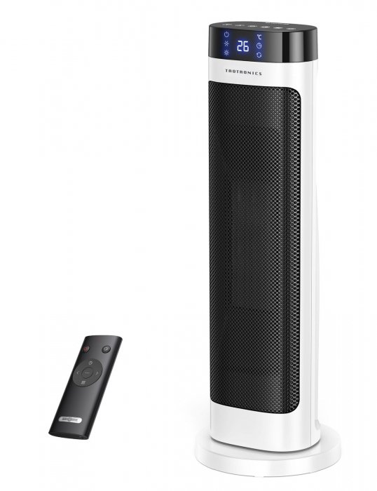 Aeroterma Ceramica TaoTronics TT-HE018, 2000W, 3 niveluri, Telecomanda, Control Touch [2]