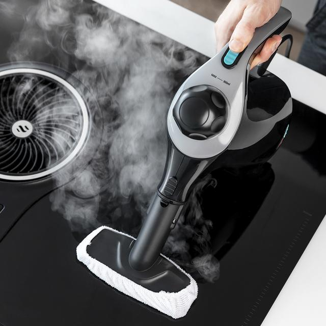 Aparat curatat cu abur Cecotec 5516, presiune 3,5 bar, putere 1100W, Debit abur 40 gr min [6]