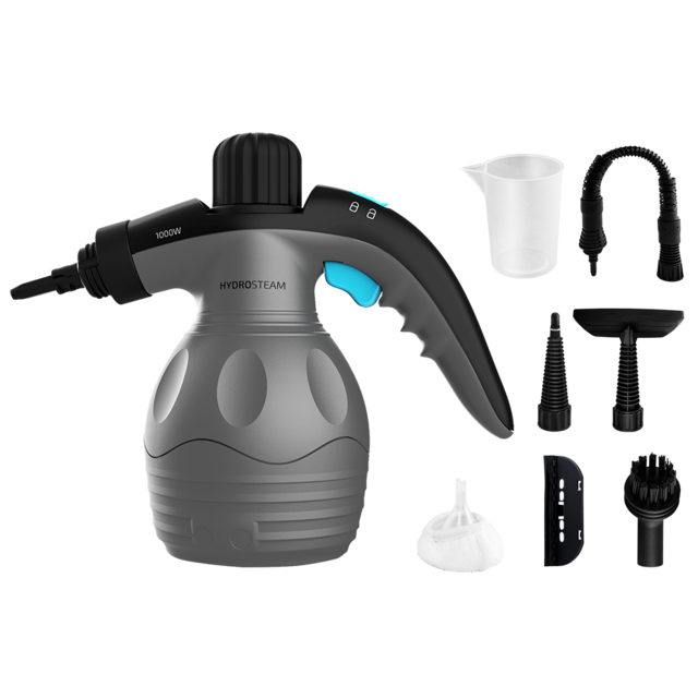 Aparat de curatat cu abur Cecotec HydroSteam 1030 Active, presiune maxima 3 bari, putere 1000W, Debit de abur 30g min [2]