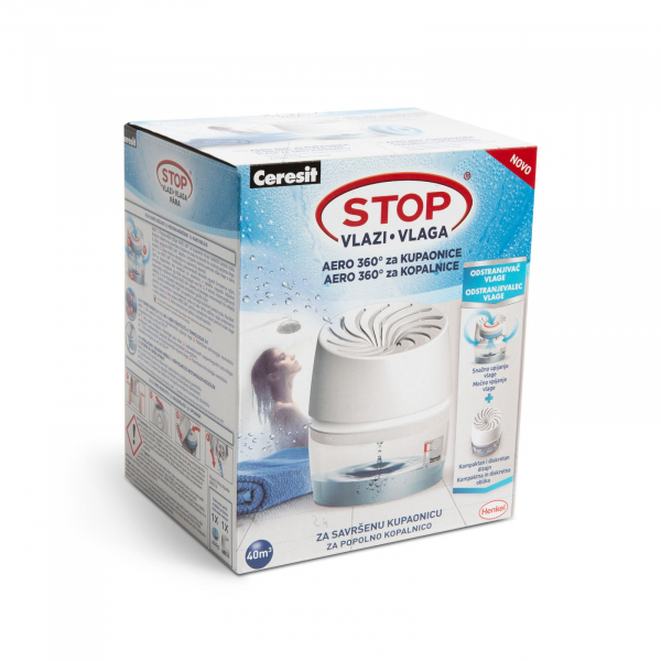 Aparat de dezumidificare pt. bai Ceresit Stop AERO360° [4]