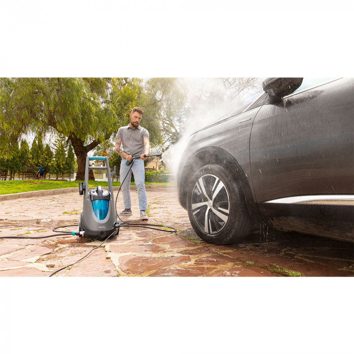 Aparat de spalat cu presiune si Aspirator 4 in 1 Conga Triton 5000 UltraClean Car, 120 BAR, 360 L h ,1500 W, 15 kPa [4]