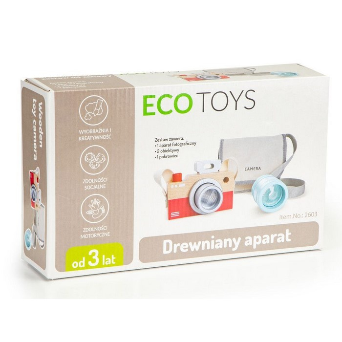 Aparat foto din lemn Ecotoys 2603 [2]