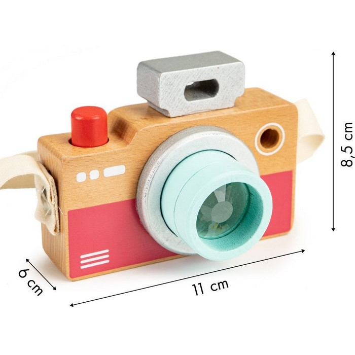 Aparat foto din lemn Ecotoys 2603 [6]