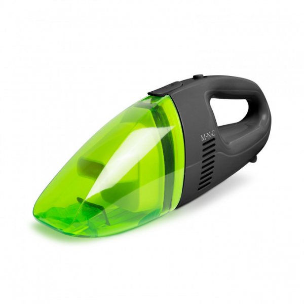 Aspirator auto la priza bricheta 12V, verde transparent, cu tija de aspirare - [3]